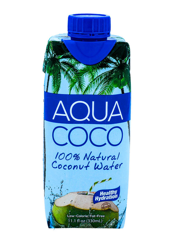 Aqua Coco Coconut Water, 12 x 330ml
