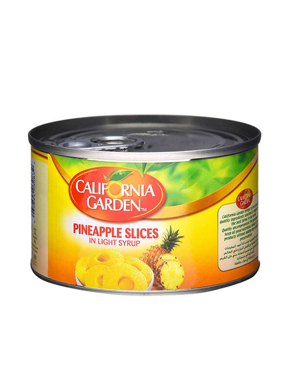 

California Garden Pineapple Slices in Light Syrup, 227g