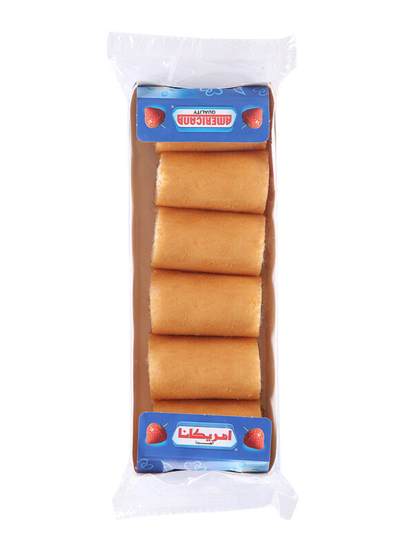 

Americana Mini Strawberry Swiss Roll, 120g