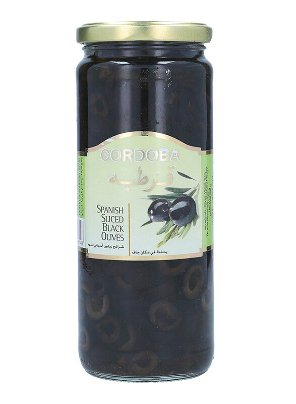 

Cordoba Slicecd Black Olives, 450g