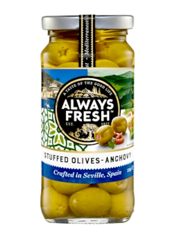 

Always Fresh Spanish Anchovy Stuffed Olives, 235g