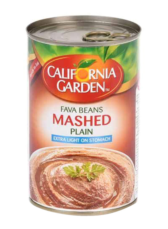 

California Garden Fava Beans Strained, 450g