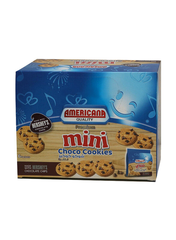 

Americana Chips Mini Choco Cookies, 6 x 35g