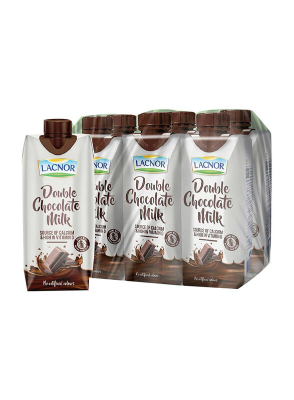 

Lacnor Long Life Double Chocolate Milk, 6 x 250ml