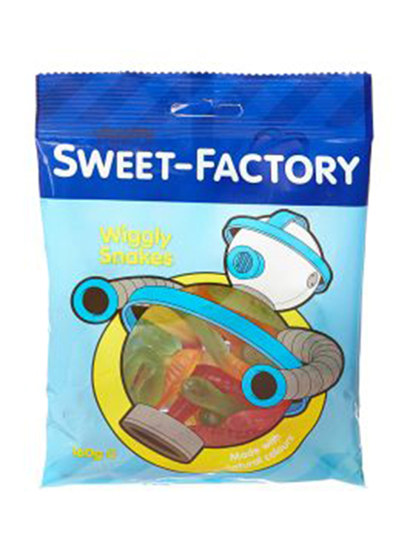 Sweet Factory Wiggly Snakes, 160g