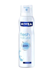 Nivea Fresh Natural Deodorant Spray for Women, 200ml