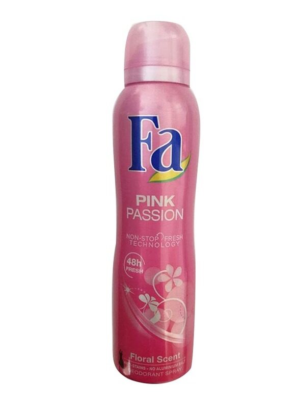 

Fa Pink Passion Floral Scent Deodorant Spray, Pink, 150ml