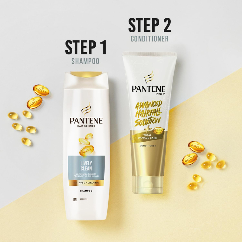 Pantene Pro-V Purifying & Cleansing Post Oil Shampoo, 400ml