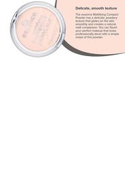 Essence Mattifying Compact Powder, 12gm, 11 Pastel Beige, Pink