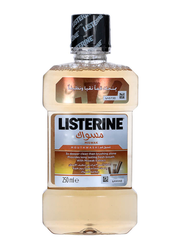 Listerine Miswak Mouthwash, 250ml