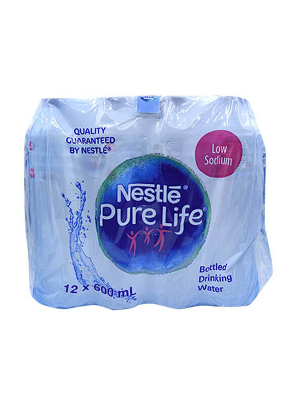 

Nestle Pure Life Low Sodium Normal Mineral Water, 12 Pieces x 600ml