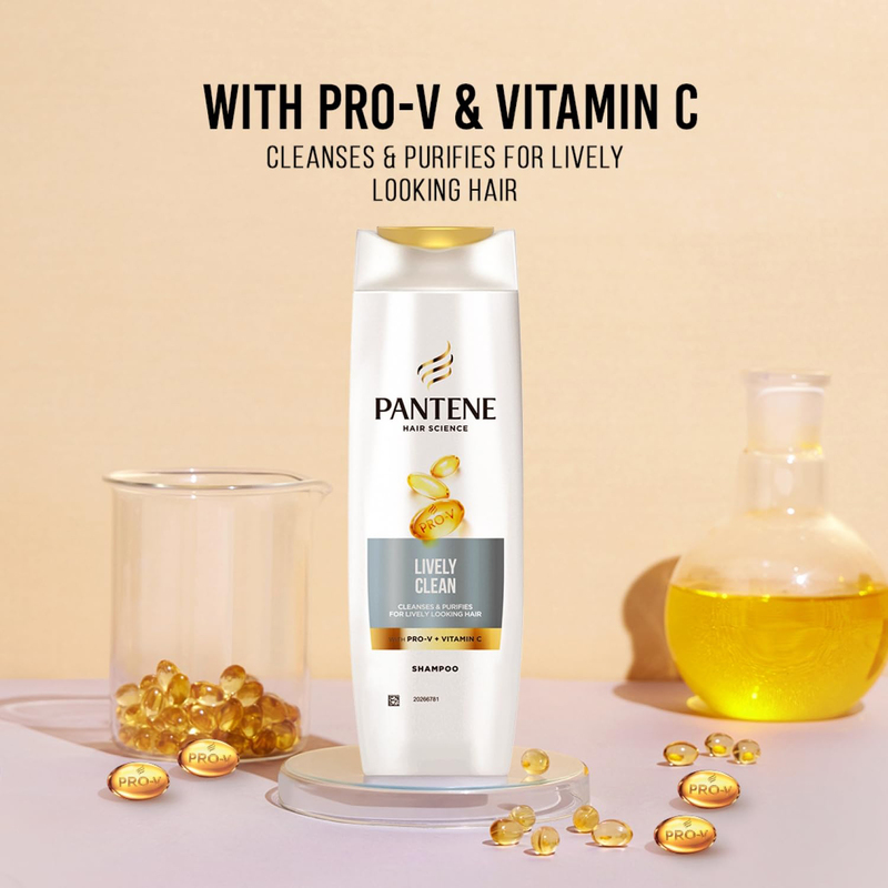 Pantene Pro-V Purifying & Cleansing Post Oil Shampoo, 400ml