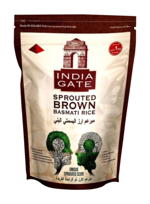

India Gate GMO Free Sprouted Brown Basmati Rice, 1 Kg
