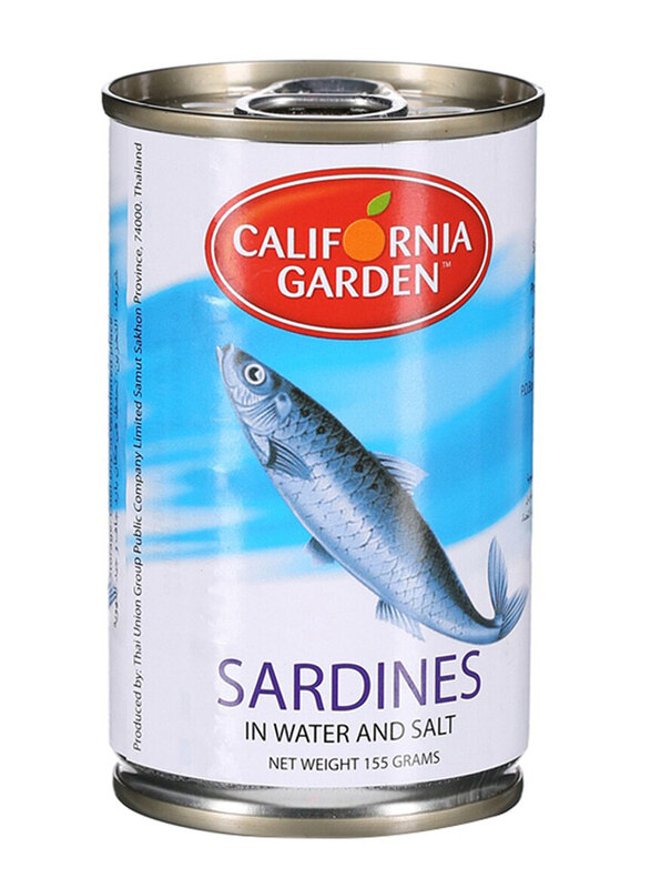 

California Garden Sardines in Water and Salt, 155g