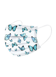 DISPOSABLE FACE MASK BUTTERFLY DESIGN 50PCS