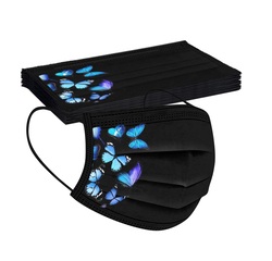 DISPOSABLE FACE MASK BUTTERFLY DESIGN 50PCS