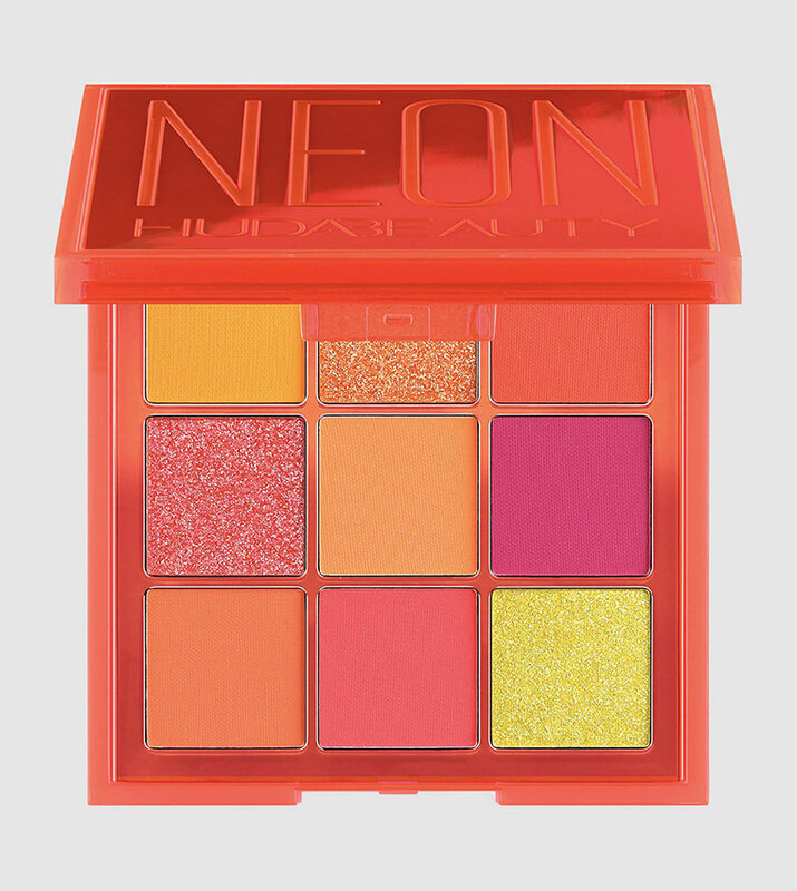 

HUDA BEAUTY Neon Obsessions Eyeshadow Palette 9 Shades - Neon Orange