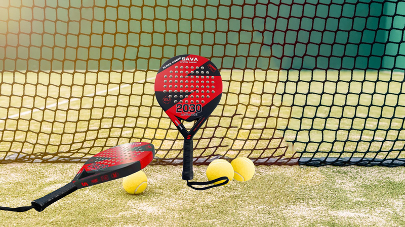 Padel Tennis Racket, 100% Carbon Fiber, EVA Memory Flex Foam with Carry Bag Included