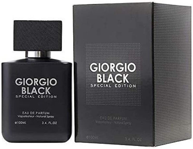 Giorgio Perfume Black Special Edition  for Men - Eau de Parfum 100ml