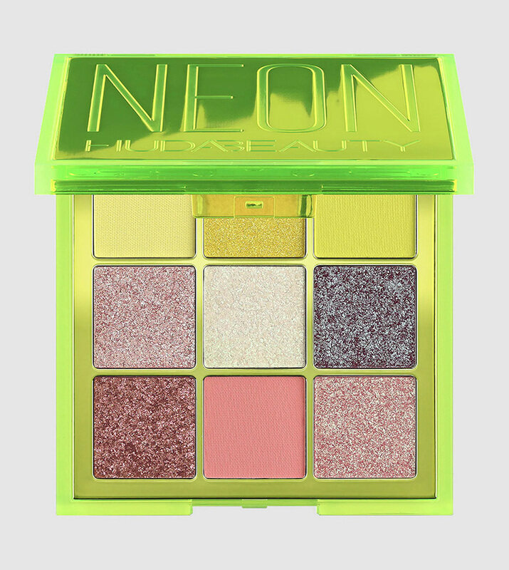 

HUDA BEAUTY NEON Obsessions Eyeshadow Palette 9 Shades - NEON GREEN