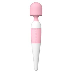 Rechargeable Body Massager for Shoulder, Neck, and Muscle Pain - Pain Relief Body Massager Color Pink