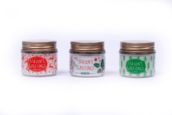 Candle Jar - Gift Set of 3 Christmas Scents