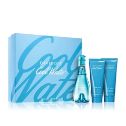 Davidoff Cool Water Eau de Toilette 100 ml + Shower Gel 75ml + Body lotion 75ml Gift Set