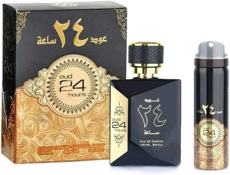 

Ard al Zaafaran OUD 24 Hours Men's Eau de Perfume 100ml + Deodorant Spray 50ml