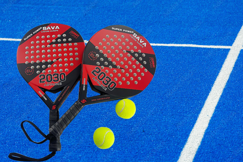 Padel Tennis Racket, 100% Carbon Fiber, EVA Memory Flex Foam with Carry Bag Included