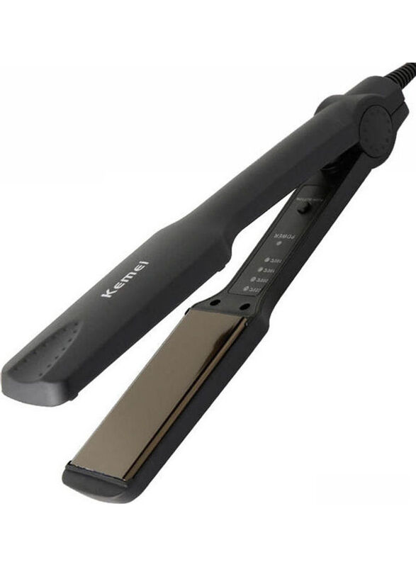 Kemei Flat Hair Straightener, Black