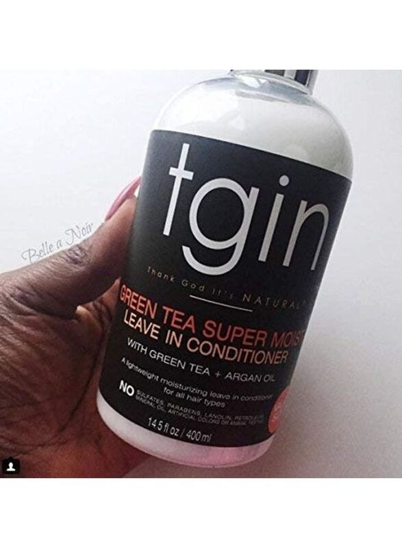 Tgin Green Tea Super Moist Leave-in Conditioner for All Hair Types, 400ml