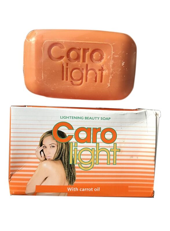 Caro White Lightening Carrot Oil Beauty Body Soap, Orange, 180gm