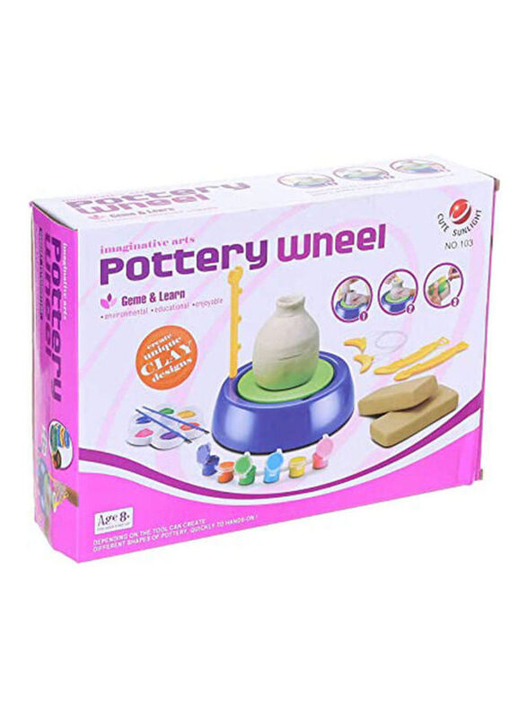 Cute Sunlight 103 Pottery Wheel Set, Ages 8+