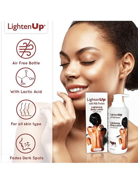 Lighten Up Lactic Acid Lotion, 400ml