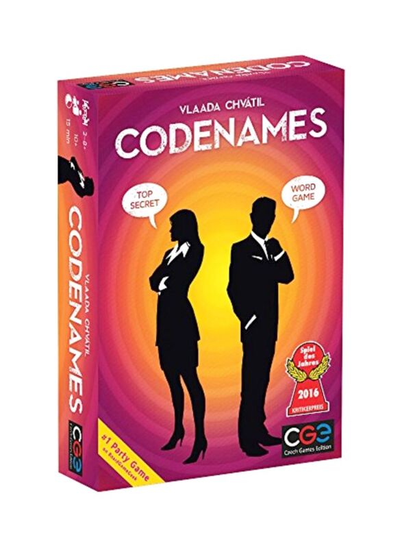 Czech Games Codenames Playing Game Board Game, 10 + Years, Multicolours