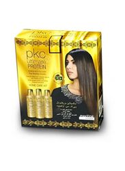 PKC Ultimate Protein Keratin with Collagen Straightening Professional Home Care Kit for All Hair Types