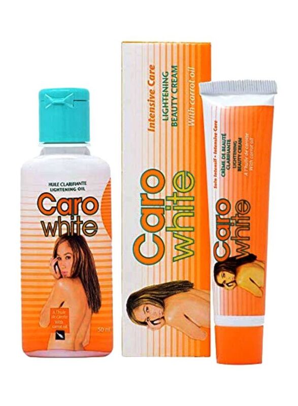 Caro White Caro White Intensive Care Lightening Beauty Cream And Oil Set, 2 Piece