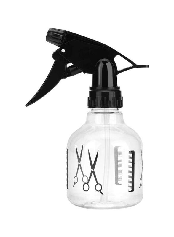 Anself Plastic Hair Spray Bottle, 300ml, Black