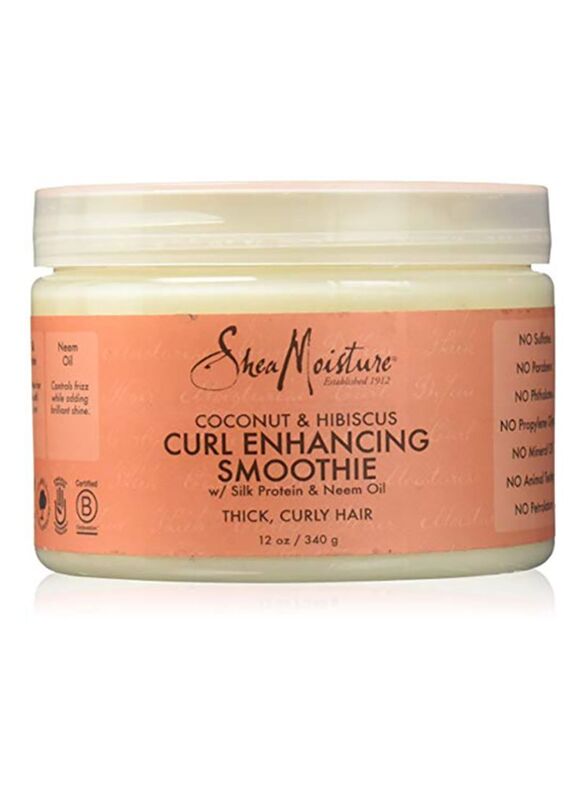 Fetish Shea Moisture Coconut Hibiscus Curl Protein & Neem Oil for Curly Hair, 340g