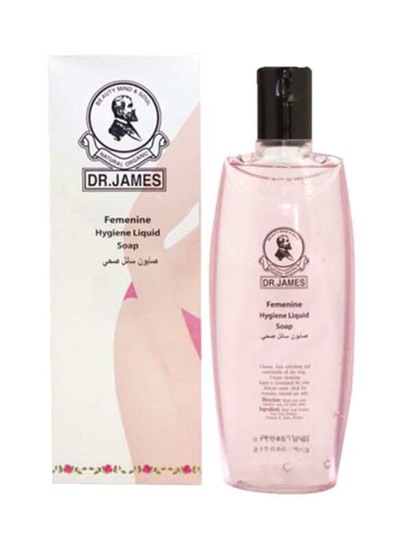 Dr. James Feminine Hygiene Liquid Soap, 200ml, Pink