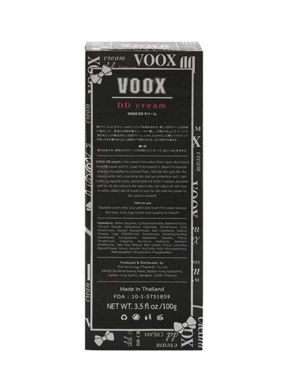 Voox DD Cream Whitening Lotion, 100g