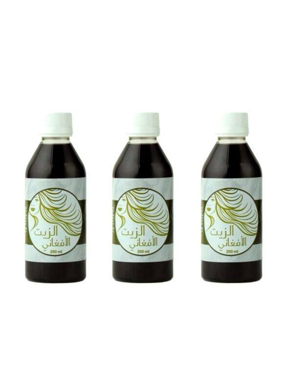 

Generic Afghani Oil for All Hair Types, 3 x 250ml