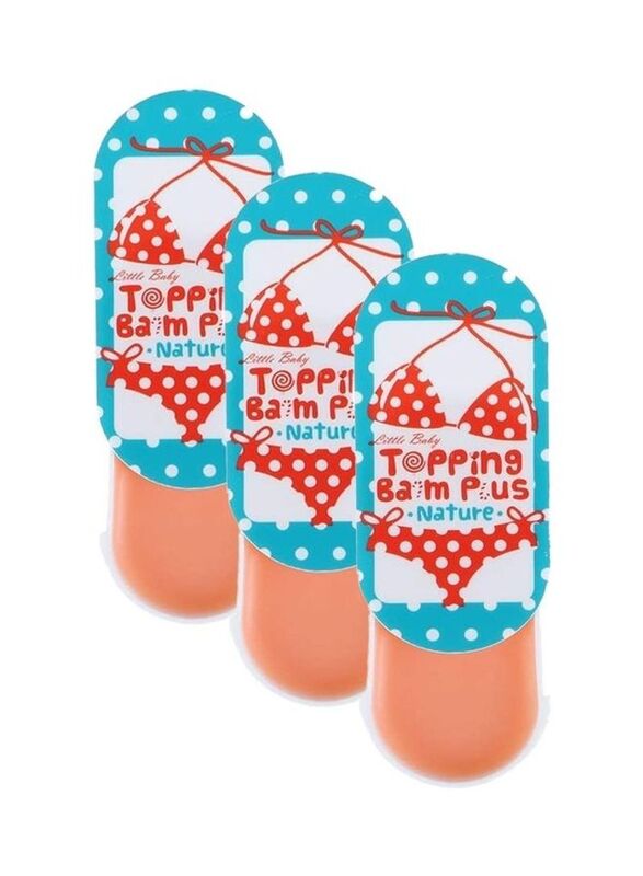 Little Baby Topping Balm for Free Smoothness and Softness, 3 Pieces x 30g