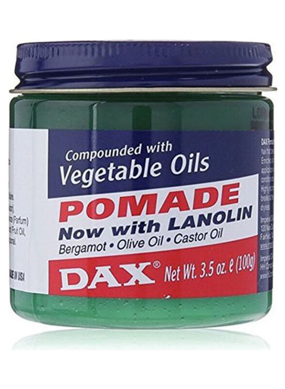 Dax Bergamot Pomade with Lanolin for All Hair Types, 100gm