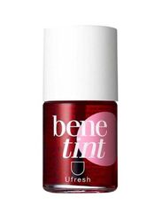 Elizabeth Helen Mahmoud Saeed Fluid Eyeliner and uFresh Bene Tint Lip Glossy Set, 10+12ml, Black/Pink, Multicolour