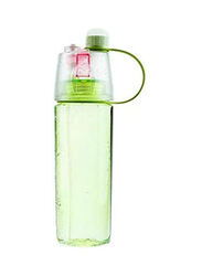 600ml Plastic Outdoor Sport Mist Gym Bottle, Green