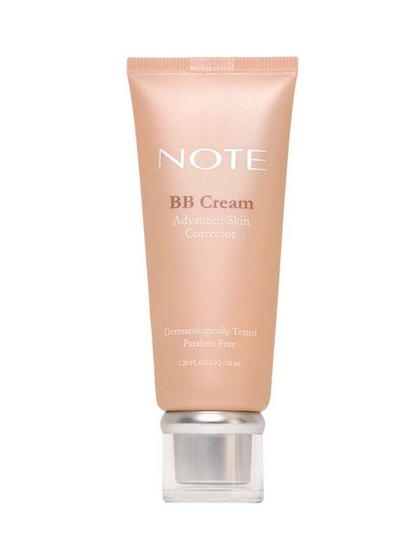 Note BB Cream Advanced Skin Corrector, No 02 Medium Beige, Beige