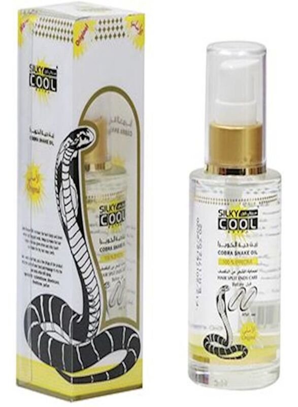 Silky Cool Cobra Snake Oil for All Hair Types, 60ml