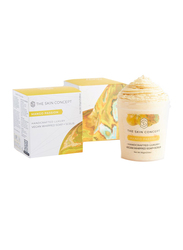 The Skin Concept Mango Passion Handcrafted Luxury Vegan Whipped Soap + Scrub, Yellow, 110gm