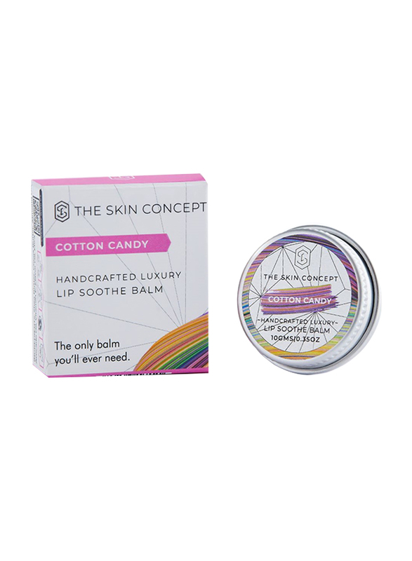 The Skin Concept Cotton Candy Handcrafted Luxury Lip Soothe Balm, 10gm